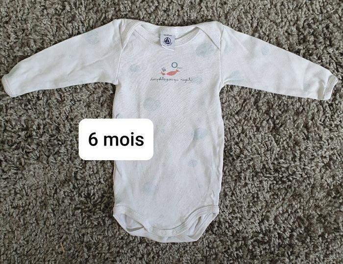 Body 6 mois Petit bateau - photo numéro 1