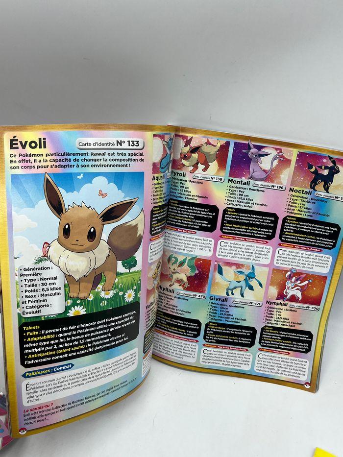 Livre d’activité Magazine Le Guide dès Pokémon + de 80 Pokémons neuf - photo numéro 3