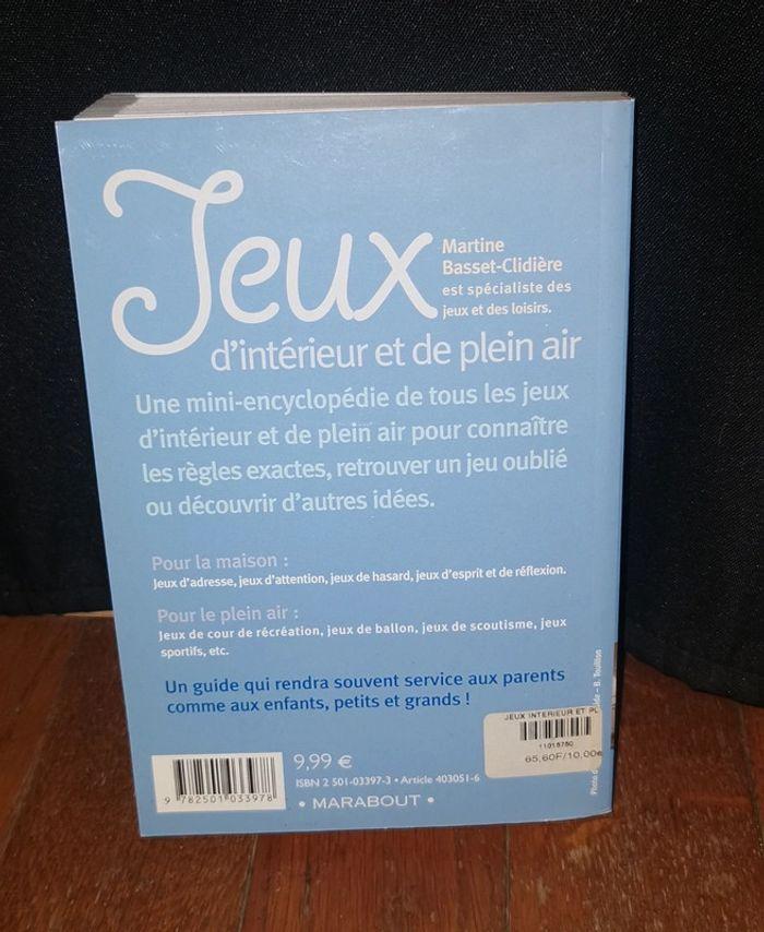 Livre jeux d'intérieur et de plein air - photo numéro 2