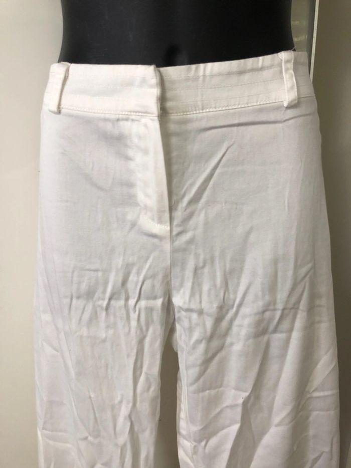 Pantalon léger blanc . Taille 44 - photo numéro 2