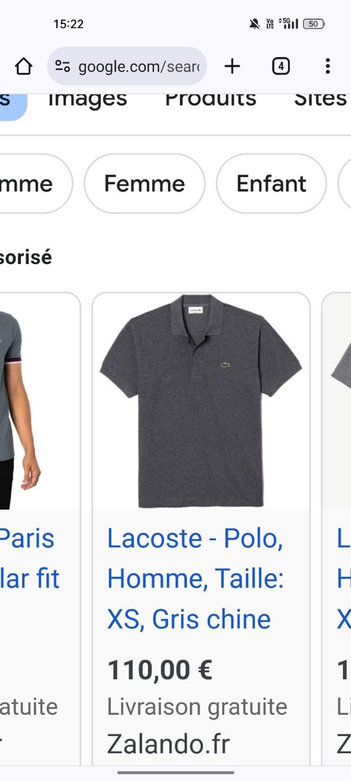 Polo Lacoste S - photo numéro 2