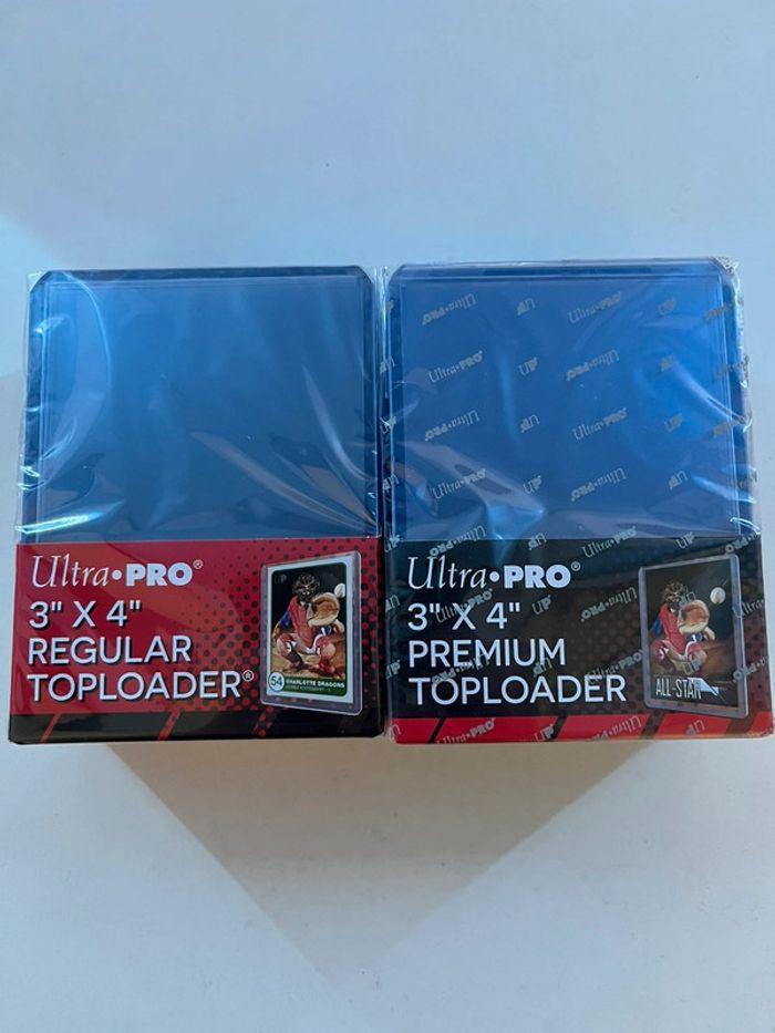 25 toploaders premium + 25 toploaders regular Ultra PRO - photo numéro 1