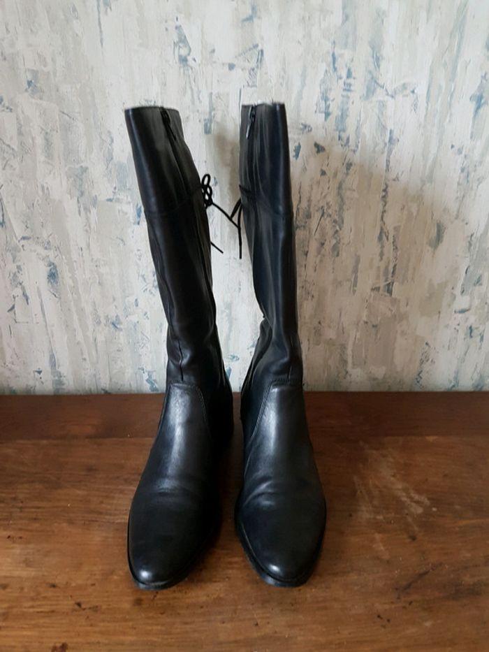 Bottes cuir taille 38 - photo numéro 3