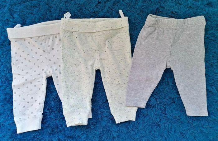 Lot de 3 pantalons légers, Zeeman, 3 mois (62cm), - photo numéro 1