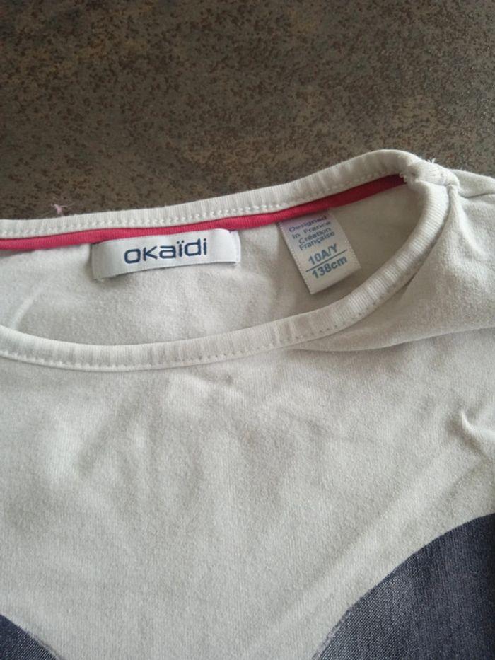 T-shirt Okaïdi 10 ans - photo numéro 4