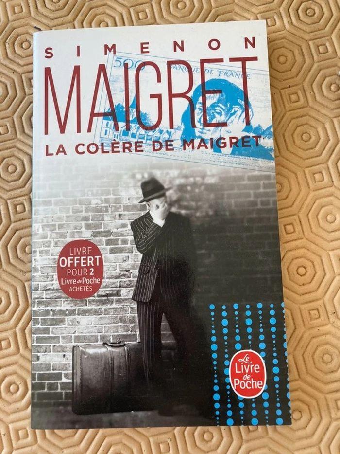 livre la colère de maigret - photo numéro 1