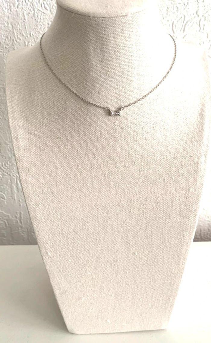 Collier noeud acier inoxydable - photo numéro 2