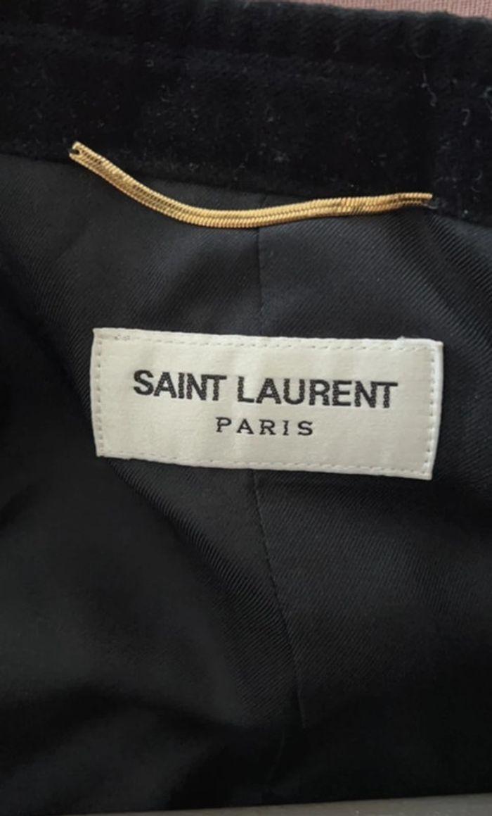 Blazers noir velour Yves Saint Laurent - photo numéro 8