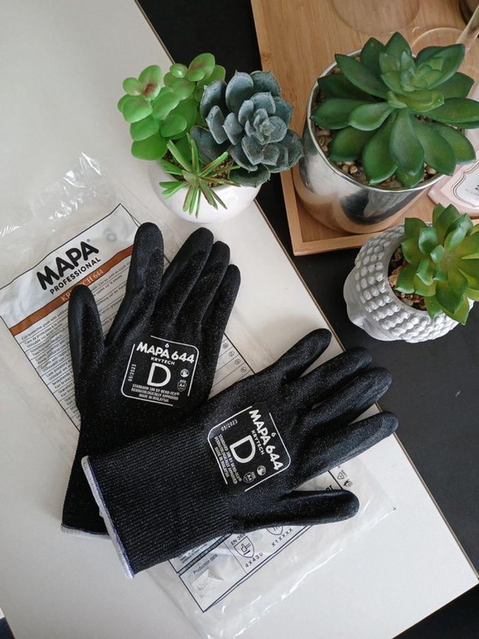 Gants de protection Professionnelle anti-déchirure MAPA krytech Neuf🌿🌈 - photo numéro 4