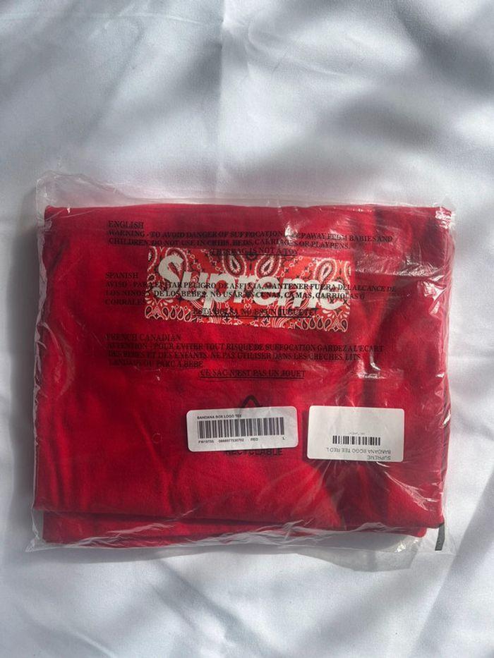 Tee Supreme Bandana Box Logo - photo numéro 1