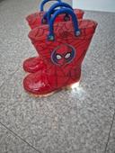 Bottes de pluie spider man lumineuse