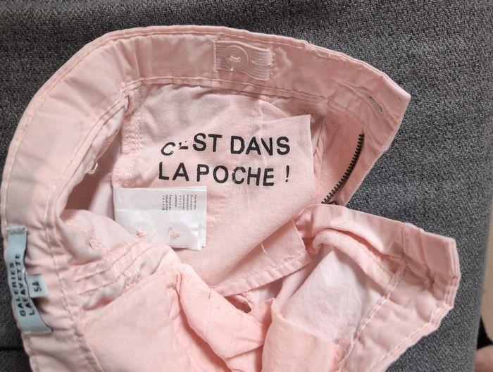 Pantalon fille rose clair type cargo, de marque Galeries Lafayette taille 5 ans - photo numéro 5