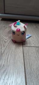 Porte-clés peluche squeezamals "licorne" en très bon état