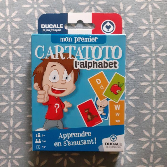 Jeu de cartes pour apprendre l'alphabet*3 ans+ - photo numéro 1