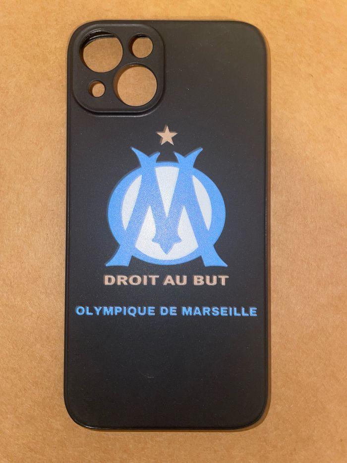 Coque iPhone 13 - Marseille 🔵⚪️- 4 coloris disponible - photo numéro 2