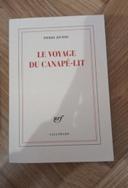 Livre de pierre jourde : le voyage du canapé-lit