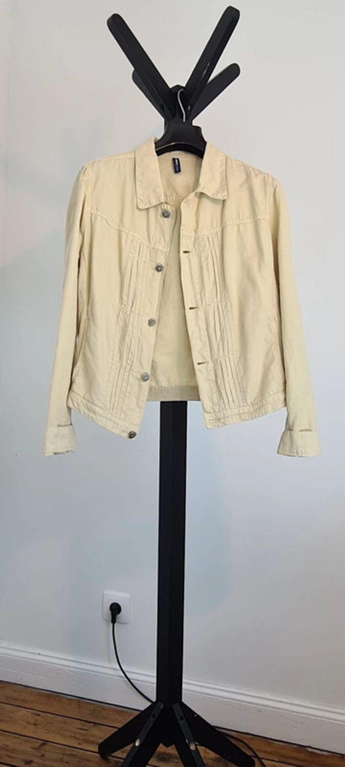 Veste beige Cerruti Jeans - photo numéro 4