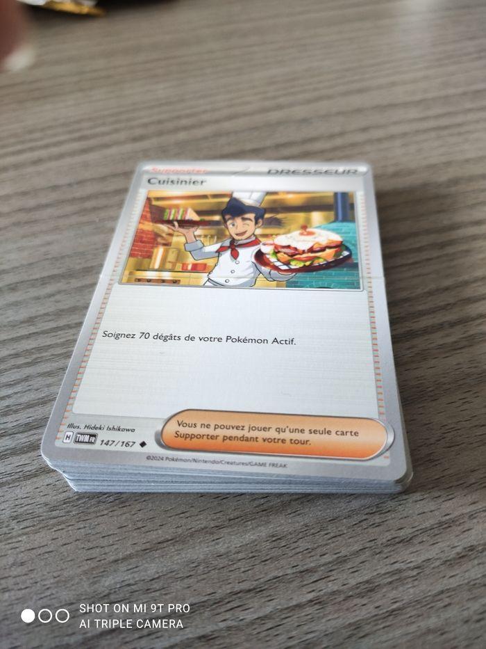 Lot 34 carte pokémon mascarade crépusculaire - photo numéro 2