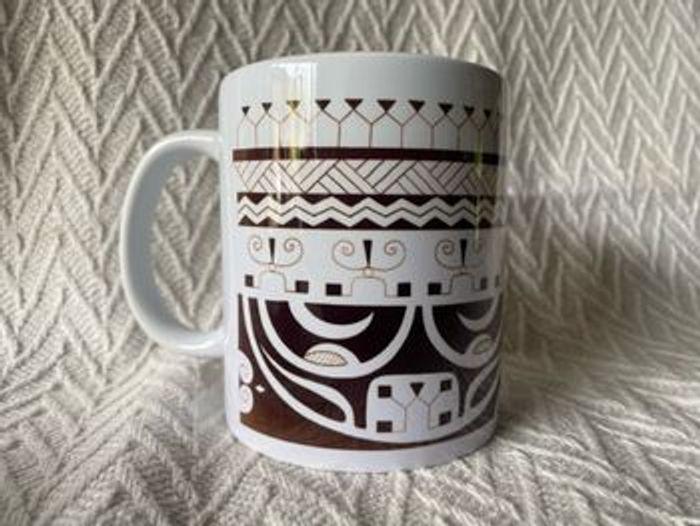 Mug Tahiti / Tatouage Polynésien / Patutiki - photo numéro 1