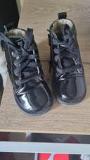 Bottines vernis noires