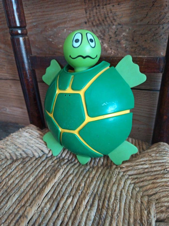 Jouet de bain tortue vintage playskool be - photo numéro 2