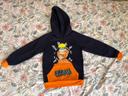 Sweat à capuche Naruto garçon 8 ans - Neuf avec étiquette