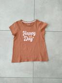 Tee-shirt Happy Day - Taille 5 ans