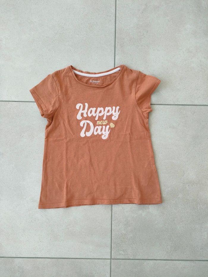 Tee-shirt Happy Day - Taille 5 ans - photo numéro 1