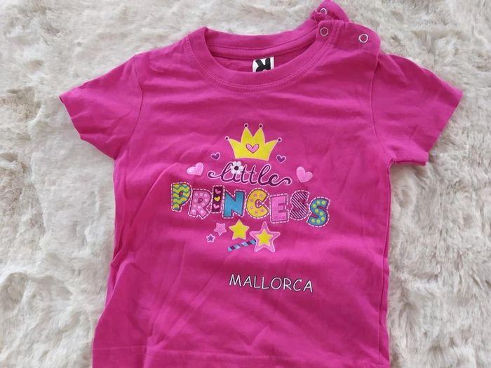 Tee-shirt Little Princess souvenir de Majorque 6 mois - photo numéro 1