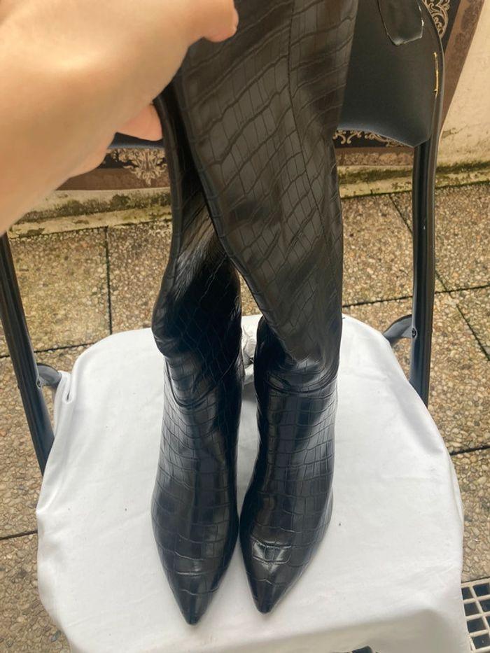 Bottes longues noires h&m taille 39 - photo numéro 7