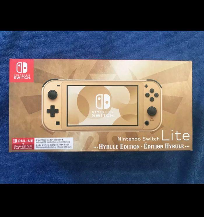 Nintendo switch lite hyrule - photo numéro 1