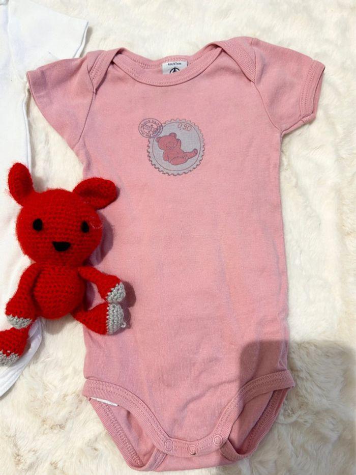 Lot body petit bateau 6m fille - photo numéro 4