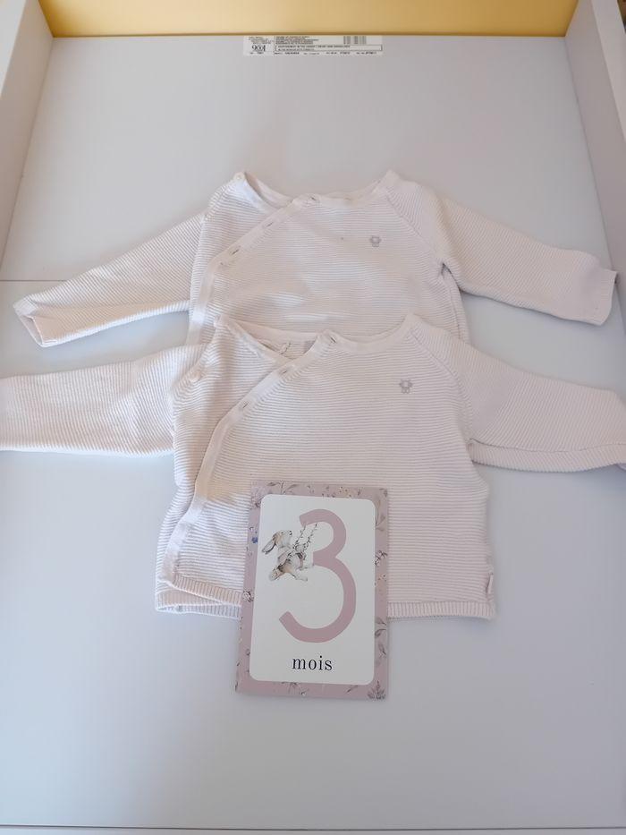 Lot 20 vêtements 3mois fille - photo numéro 3