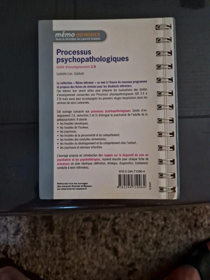 Processus psychopathologiques - photo numéro 2