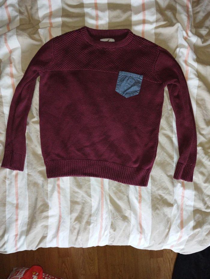 Pull bordeaux