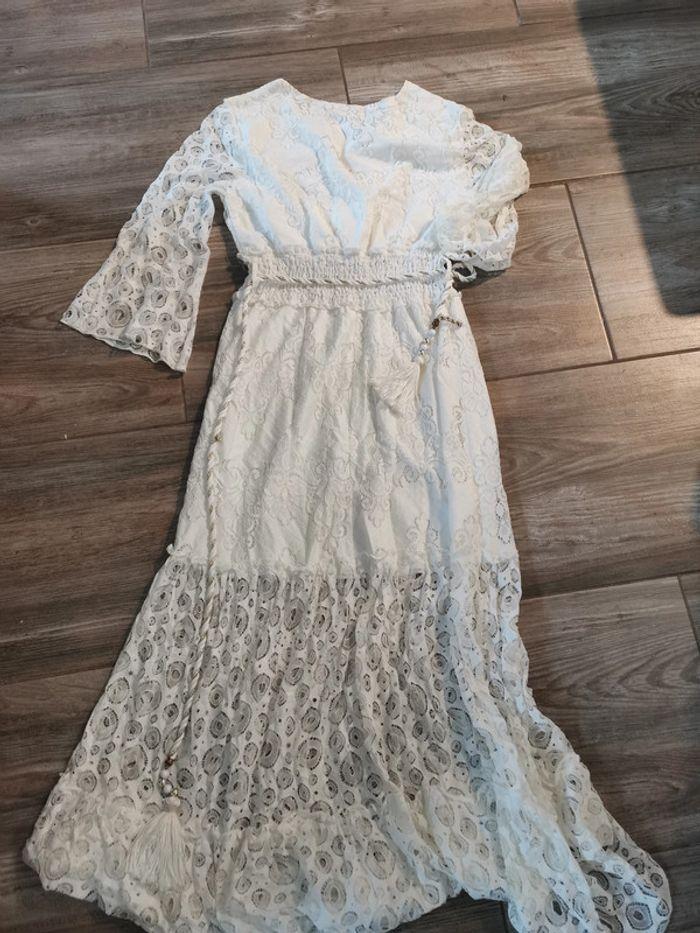 Robe blanche Azaka Taille S/M - photo numéro 5