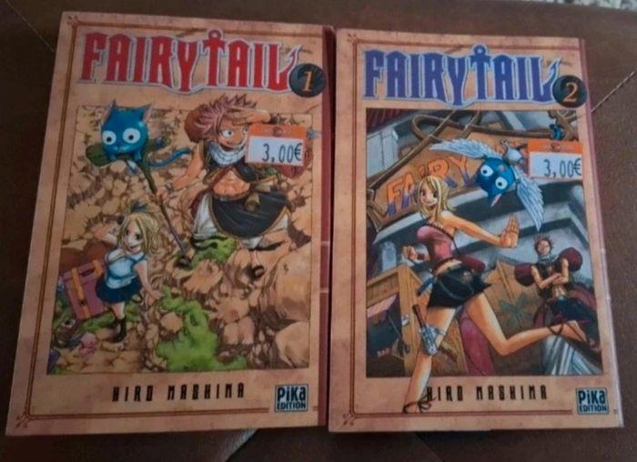 Lot des 2 premiers tome de fairy tail - photo numéro 1