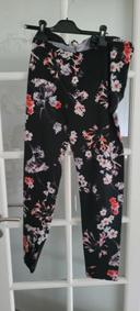 Legging à fleurs taille 2XL