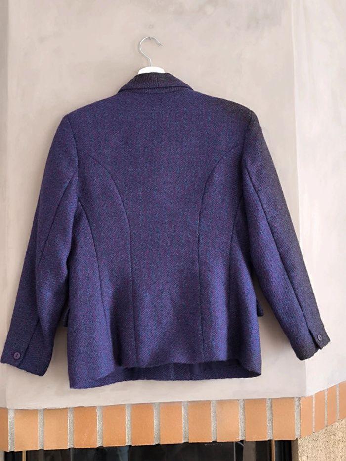 💜 Veste blazer chaude laine vintage 38 💜 - photo numéro 14