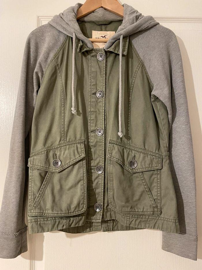 Veste Hollister moitié gilet moitié veste taille M - photo numéro 2