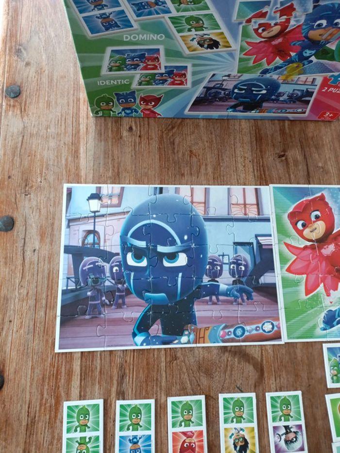 Puzzles pjmask Super pack 4in1 âge 3ans+ - photo numéro 2