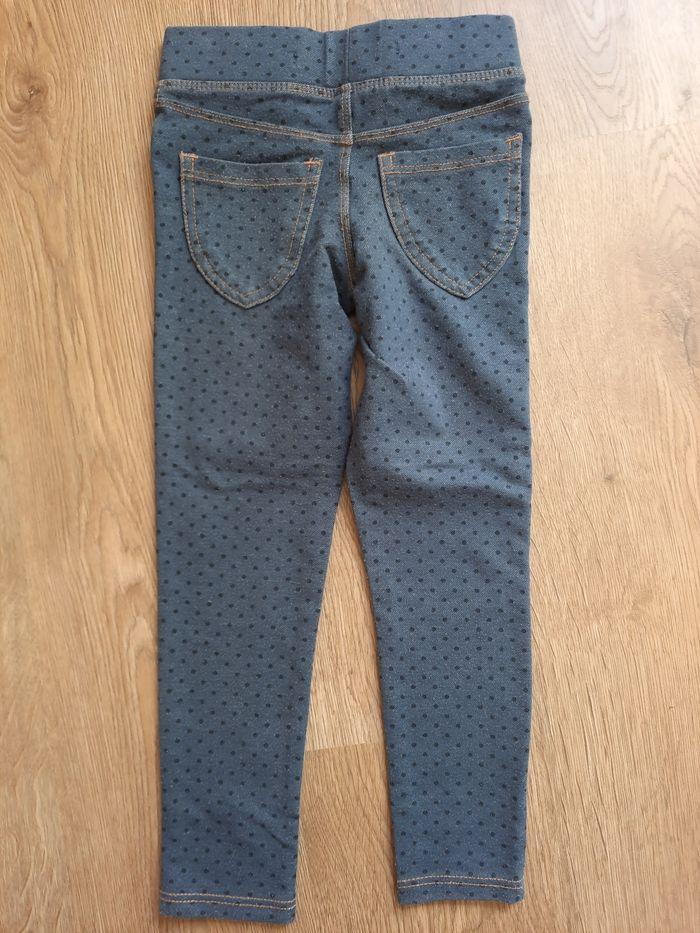 Lot de 2 jeggings fille Okaidi 4 ans - photo numéro 4