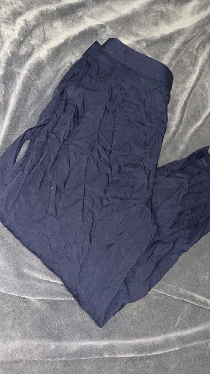 Pantalon bleu marine Caroll taille 42 - photo numéro 2