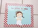 Livre école des loisirs la tétine de Nina, histoire enfant, petite fille, loup, tétine, couverture rigide numéro 1