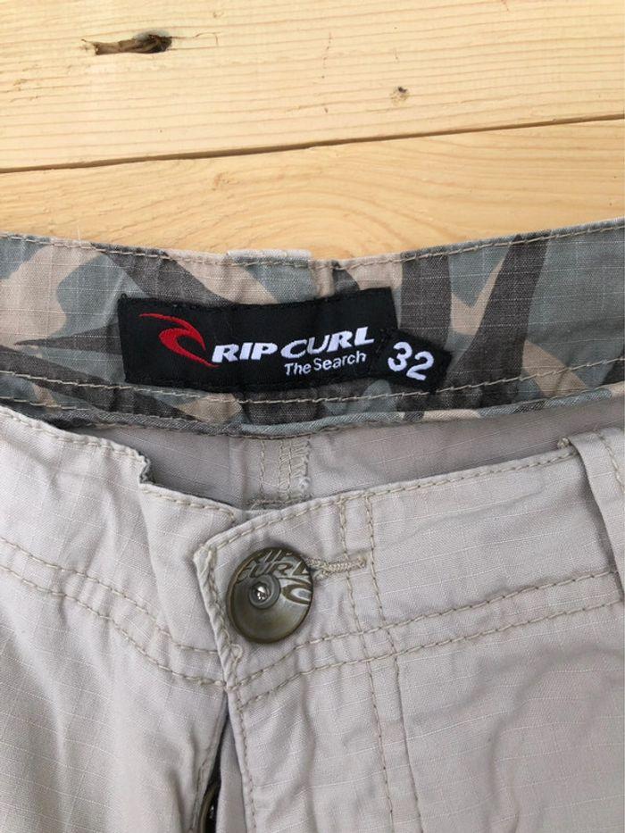 Pantacourt cargo baggy ripcurl brodé motif militaire 32US - photo numéro 12