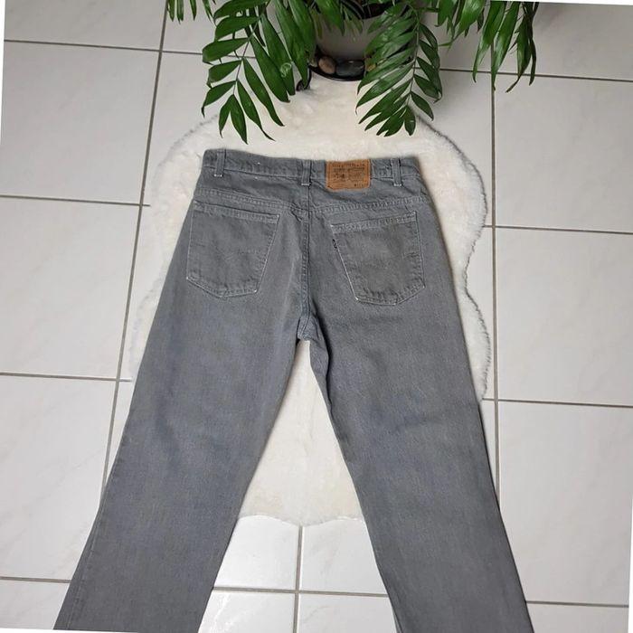 Jean Levi's Vintage W33 L30 Gris Made in USA - photo numéro 8