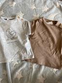 Lot de 2 teeshirt