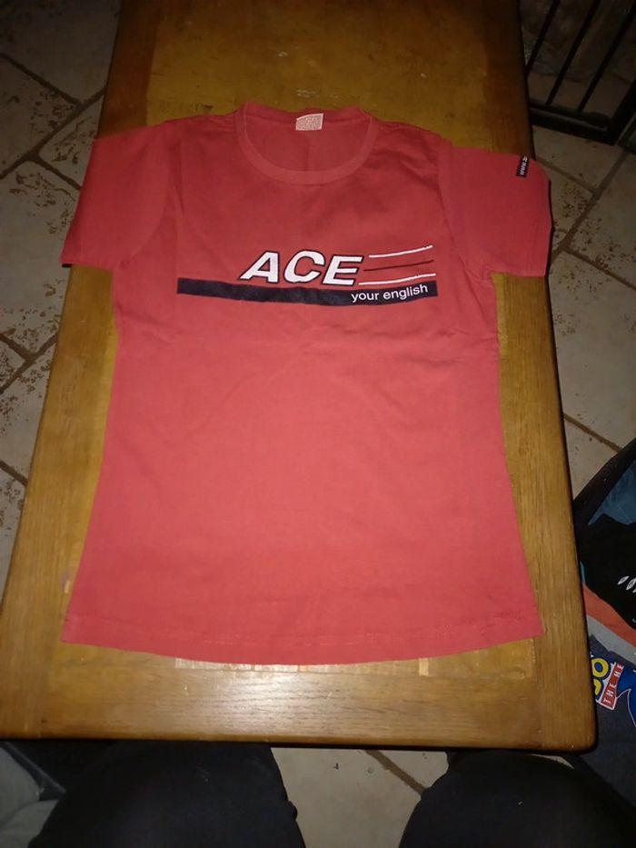 Tee-shirt manche courte Rouge