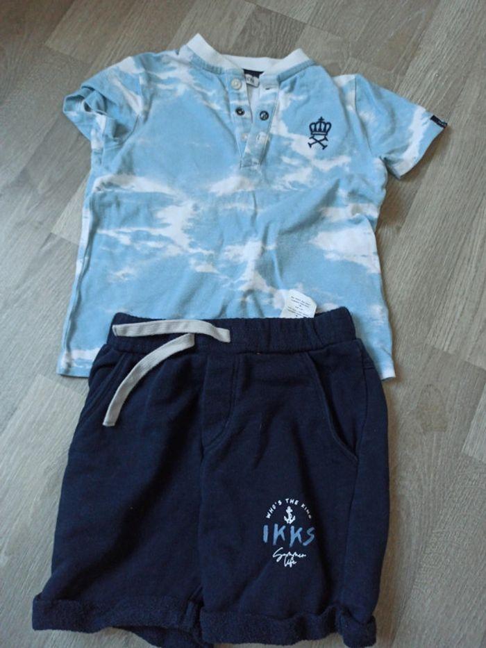 Ensemble maillot short molleton - photo numéro 1