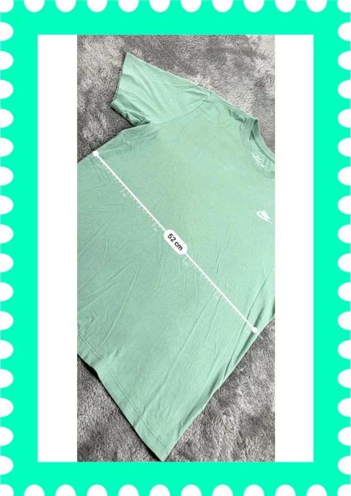 👕 T-shirt Nike logo brodé Turquoise Taille L 👕 - photo numéro 4